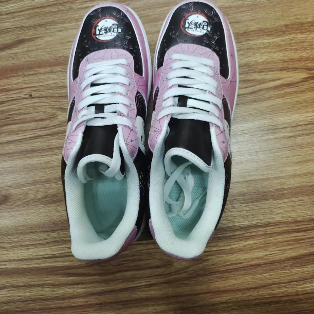 Nezuko Air Force Sneakers Custom Demon Slayer Anime Shoes - Gear Anime